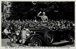 Hitler Nürnberg (8500) WK II Reichsparteitag  I-II - War 1939-45