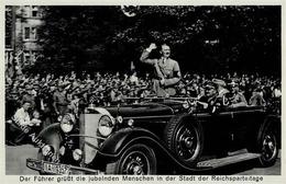 Hitler Nürnberg (8500) WK II Reichsparteitag  I-II - Guerra 1939-45