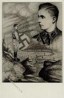 Hitler Und Horst Wessel I-II - Guerra 1939-45