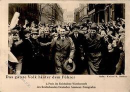 Hitler WK II  Foto AK I-II (Eckbug) - Guerra 1939-45