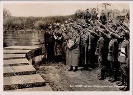 Hitler WK II Ehrenfriedhof Von Langemarck Foto AK I-II - Oorlog 1939-45