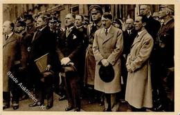 Hitler WK II Goebbels Von Papen Foto AK I-II - Oorlog 1939-45
