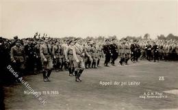 Hitler WK II Hess Apell Der Pol. Leiter Foto AK I-II - Guerra 1939-45