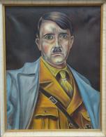 Hitler WK II Ölgemälde 70 X 55 Cm I-II - Oorlog 1939-45