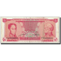 Billet, Venezuela, 5 Bolivares, 1989, 1989-09-21, KM:70b, TB+ - Venezuela