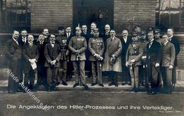 HITLER-PUTSCH MÜNCHEN 1923 WK II - Die Angeklagten Des HITLER-PROZESSES Und Ihre Verteidiger, Photo-Hoffmann  R! I - Oorlog 1939-45