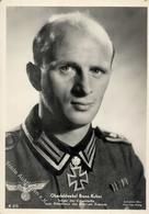 Ritterkreuzträger WK II Kohnz, Bruno Oberfeldwebel Foto AK I-II - Oorlog 1939-45