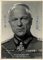 Ritterkreuzträger WK II Mickl, Johann Generalmajor Mit Unterschrift Foto-Karte I-II - Oorlog 1939-45