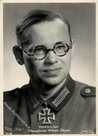 Ritterkreuzträger WK II Okrenz, Wilhelm Obergefreiter Foto AK I-II - Guerre 1939-45