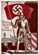 Reichsparteitag WK II Nürnberg (8500) 1936 Sign. Klein, R.  Künstlerkarte I-II (Ecke Abgestossen) - Guerra 1939-45