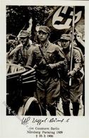 RP NÜRNBERG 1929 WK II - Erinnerunsgkarte An Den Horst Wessel Gausturm Berlin Auf Dem RP 1929 I - War 1939-45