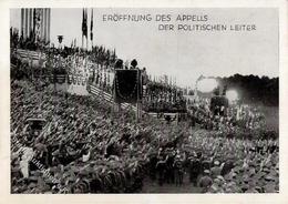 RP NÜRNBERG 1934 WK II - Eröffnung Des Appells Der Politischen Leiter I-II - Oorlog 1939-45