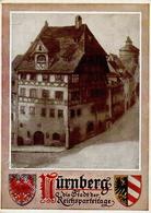 RP NÜRNBERG WK II - Erinnerungskarte Aus Serz Serie Nr. 2 S-o I-II - War 1939-45