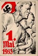 1 MAI 1933 WK II - HJ - Spendenkarte I-II - War 1939-45