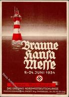 BREMEN WK II - BRAUNE HANSA MESSE 1934 Mit Franco-S-o I-II - Weltkrieg 1939-45