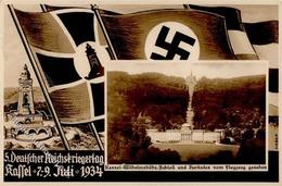 KASSEL WK II - 5. DEUTSCHER REICHSKRIEGERTAG 1934 (Nr. 60553) I - Guerre 1939-45