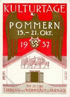 PASEWALK WKK II - KULTURTAGE POMMERN 1937 Mit S-o I-II - Oorlog 1939-45