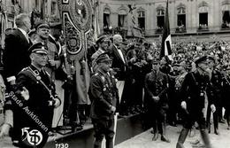 STUTTGART WK II - 15 DEUTSCHES TURNFEST 1933 - Foto-Ak Mit GOEBBELS I - Guerra 1939-45