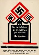 III.REICH WK II - Prop-Ak Für Die GEFALLENEN Des 3.REICHES I - War 1939-45