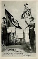 SS WK II - LANDSHUT - SCHUTZSTAFFEL-AUFMARSCH Südbayern 1930 - SS-Vorläufer I R!R! - War 1939-45
