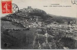 CPA Saint FLOUR Cantal Auvergne Circulé - Saint Flour