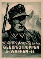 WAFFEN-SS-Prop-Ak WK II - GEBIRGSTRUPPEN Der WAFFEN-SS Sign. Anton I-II - Oorlog 1939-45