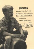 WK II HJ Lot Mit 1 Pimpf Ausweis Und 1 Sporttagebuch I-II - Guerre 1939-45