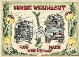 KRIEGSWEIHNACHT WK II - Weihnacht 1939/49 HEIMAT - FRONT - Leichte Randmängel II - War 1939-45