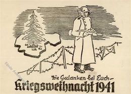 KRIEGSWEIHNACHT WK II - Weihnachten 1941 I-II Noel - War 1939-45