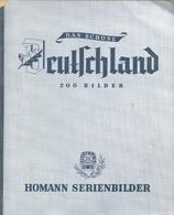 Sammelbild-Album Das Schöne Deutschland Homann Margarinewerke 1952 Komplett II - War 1939-45