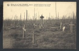 +++ CPA - Ruines De La Forêt D' HOUTHULST - Guerre 1914-1918 - Cimetière Allemand - Nels    // - Houthulst