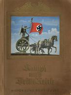 Sammelbild-Album WK II Kampf Ums Dritte Reich Zigaretten Bilderdienst Altona Bahrenfeld 1933 Komplett II - Oorlog 1939-45