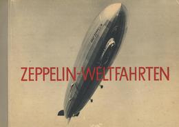 Sammelbild-Album Zeppelin Weltfahrten Bilderstelle Lohse Ca. 1933 Mit Schutzkarton II (circa 23 Fehlbilder) Dirigeable - Oorlog 1939-45