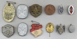 WK II Anstecknadel HJ Lot Mit 12 Stück - Oorlog 1939-45