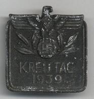 WK II Anstecknadel Kreistag 1939 I-II - Oorlog 1939-45