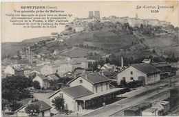 CPA Saint FLOUR Cantal Auvergne Non Circulé La Gare Chemin De Fer - Saint Flour