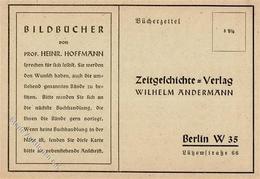 WK II Hoffmann, Heinrich Zeitgeschichte Verlag Bestellkarte I-II - Oorlog 1939-45