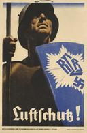 WK II Luftschutz Plakat 21 X 32 Cm Sign. Hohlwein, Ludwig I-II - Oorlog 1939-45
