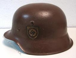 WK II Original Stahlhelm Aufkleber Nachgemacht I-II - Oorlog 1939-45
