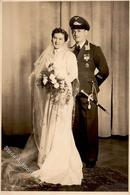 WK II WK II Luftwaffe Hochzeit  Foto AK I-II (keine Ak-Einteilung) - Oorlog 1939-45