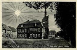 Aufgehende Sonne WK II - DÖMITZ,Meckl. Adolf Hitler Platz I-II - War 1939-45