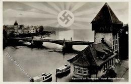 Aufgehende Sonne WK II - KONSTANZ - Horst Wessel Brücke I - War 1939-45