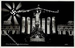 Aufgehende Sonne WK II - WIEN - Parlament I - War 1939-45