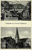 Aufgehende Sonne WK II Echzell (6363) WK II  Foto AK I-II - Guerra 1939-45