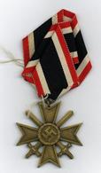 WK II Orden Kriegsverdienstkreuz Mit Schwertern I-II - Unclassified