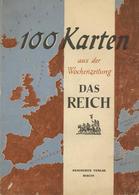 Buch WK II 100 Karten Aus Der Wochenzeitung Das Reich 1943 Deutscher Verlag 78 Seiten II - 5. Guerre Mondiali