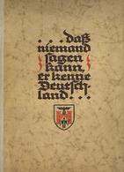 Buch WK II Das Niemand Sagen Kann, Erkenne Deutschland ... München Hauptstadt Der Bewegung Hrsg. Kulturamt 1939 133 Seit - 5. Wereldoorlogen