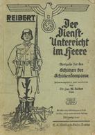 Buch WK II Der Dienstunterricht Im Heere Reibert, W. Dr. Jur. 1941 Verlag Mittler & Sohn 332 Seiten Viele Abbildungen II - 5. Wereldoorlogen