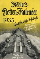 Buch WK II Deutscher Flottenkalender Köhler, Wilhelm 1935 280 Seiten Viele Abbildungen II - 5. Guerre Mondiali