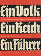 Buch WK II Ein Volk Ein Reich Ein Führer 1938 Sonderheft Zum 10. April Sehr Viele Abbildungen II - 5. World Wars